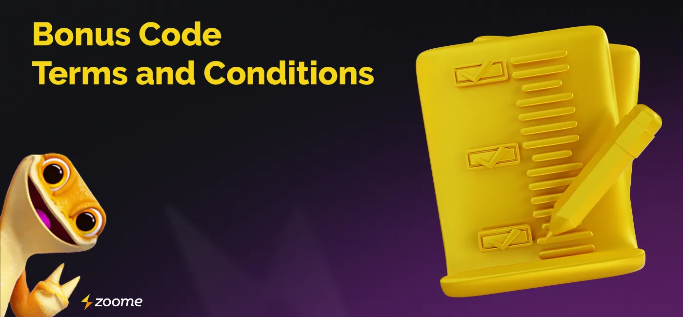 Terms and Conditions for available promo codes at Zoome