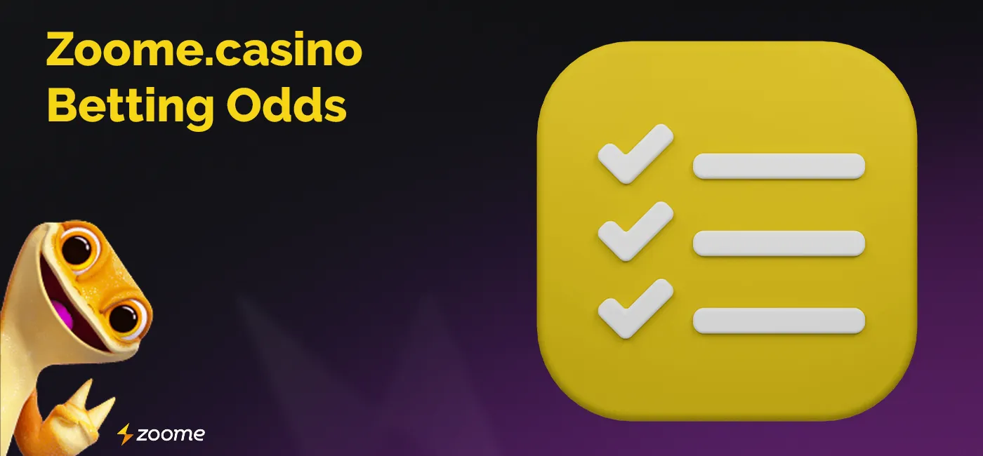 Odds for sports betting on Zoome online casino platform 
