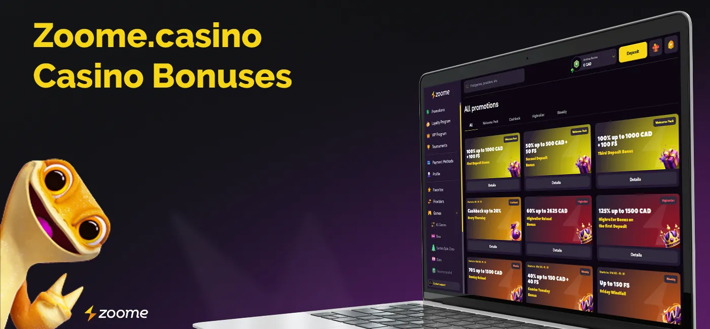 Zoome bonuses for online casinos 